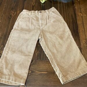 Kids Tan Corduroy Pants
